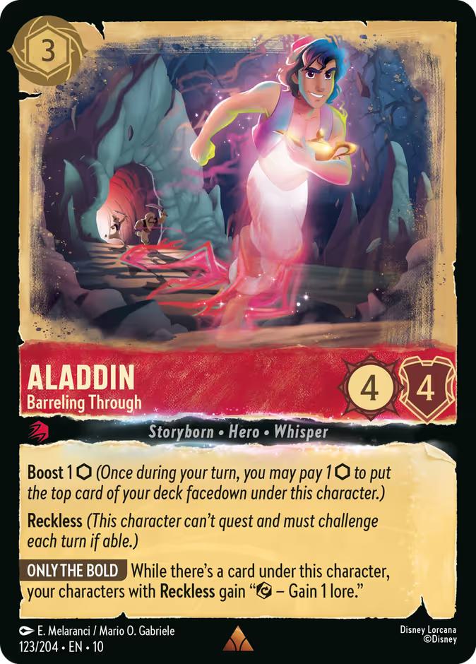 Aladdin - Barreling Through - 123/204 [Whispers in the Well] [Non-Foil]