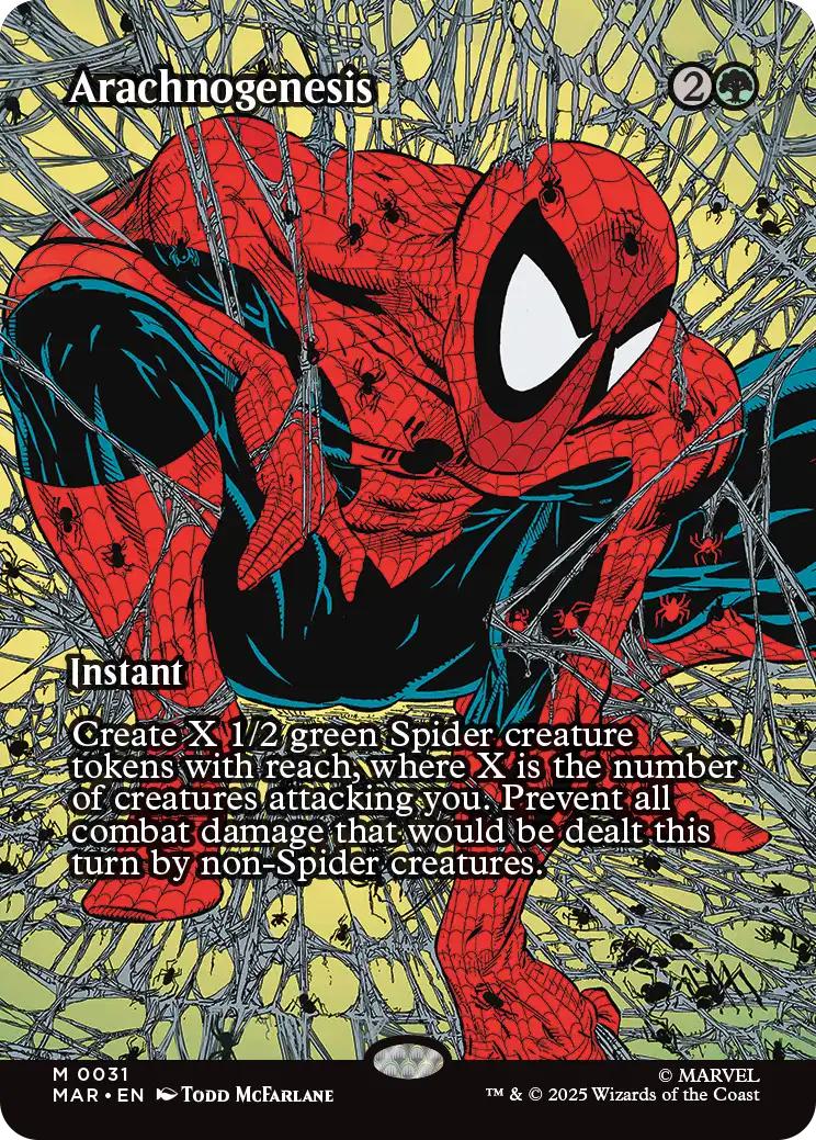 Arachnogenesis [31] [Borderless] [Source Material] [Marvel Universe] [Non-Foil]