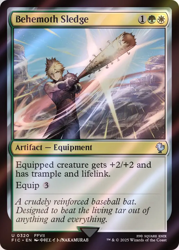 Behemoth Sledge [320] [FINAL FANTASY: Commander] [Surge Foil]