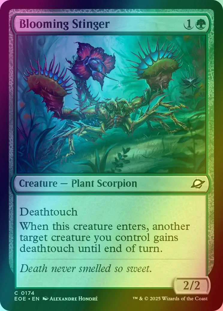 Blooming Stinger [174] [Edge of Eternities] [Foil]