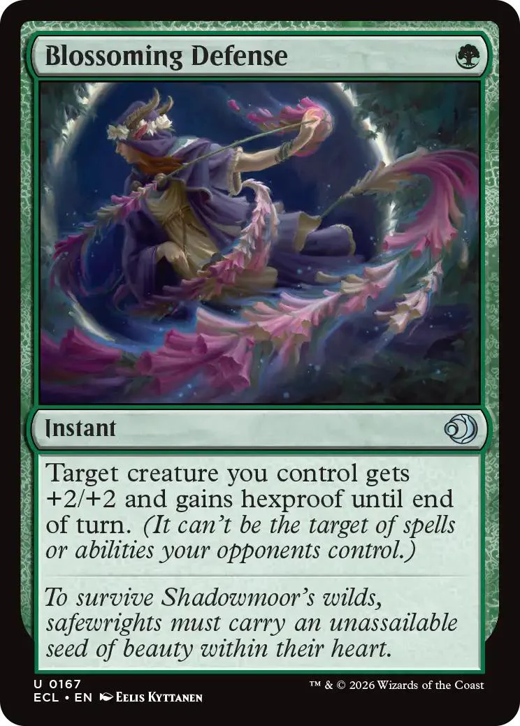 Blossoming Defense [167] [Lorwyn Eclipsed] [Non-Foil]