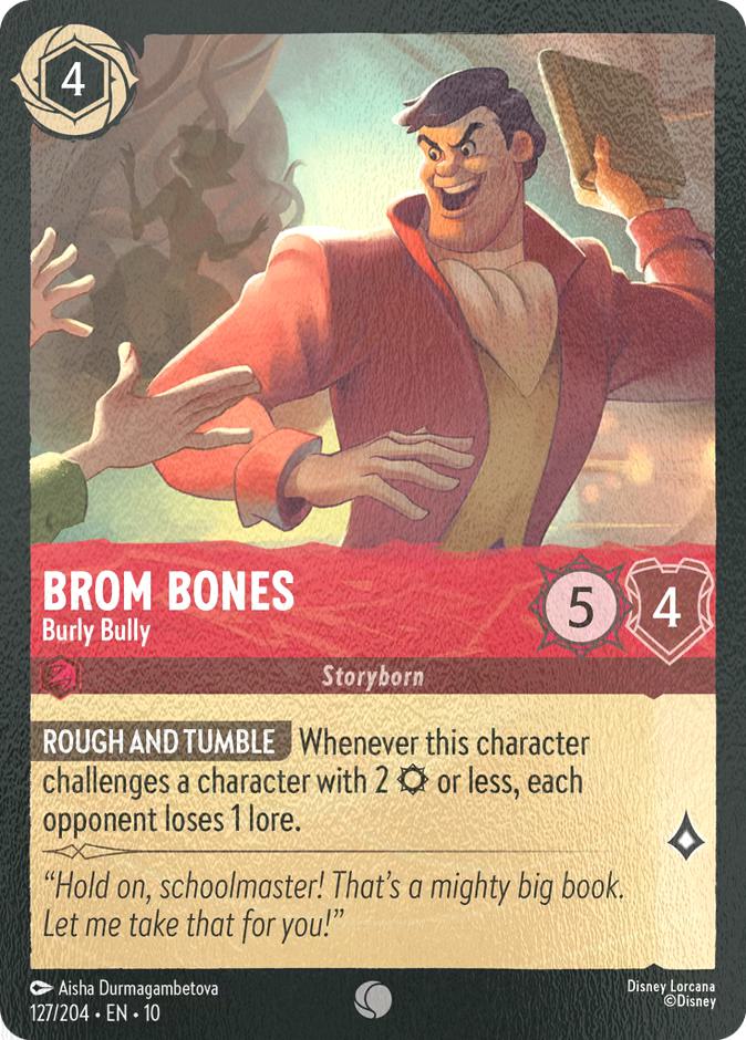 Brom Bones - Burly Bully - 127/204 [Whispers in the Well] [Cold Foil]