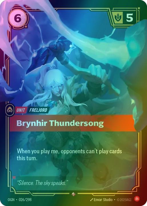 Brynhir Thundersong - 026/298 [Origins] [Foil]