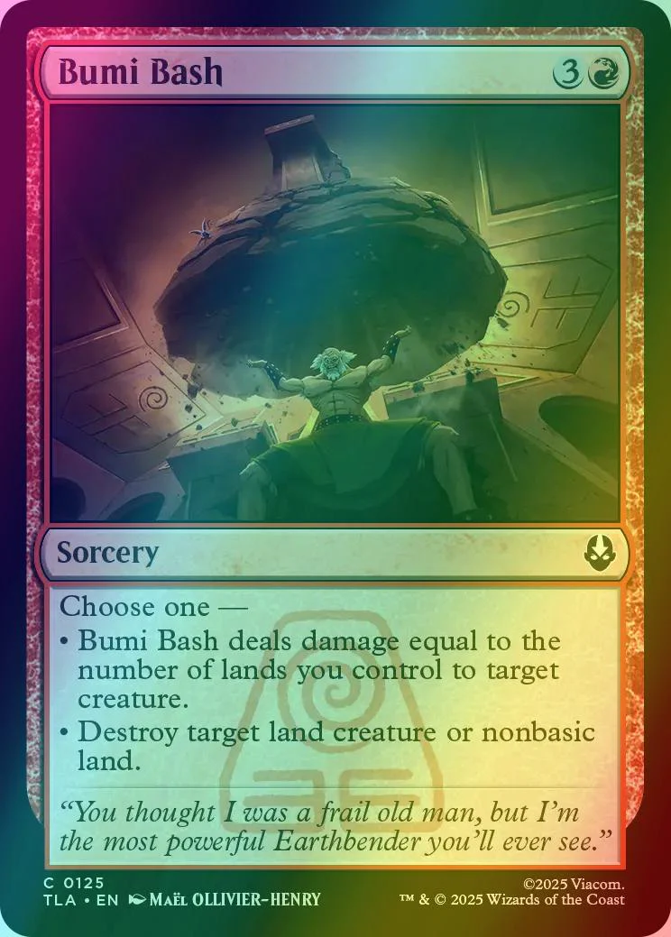 Bumi Bash [125] [Avatar: The Last Airbender] [Foil]