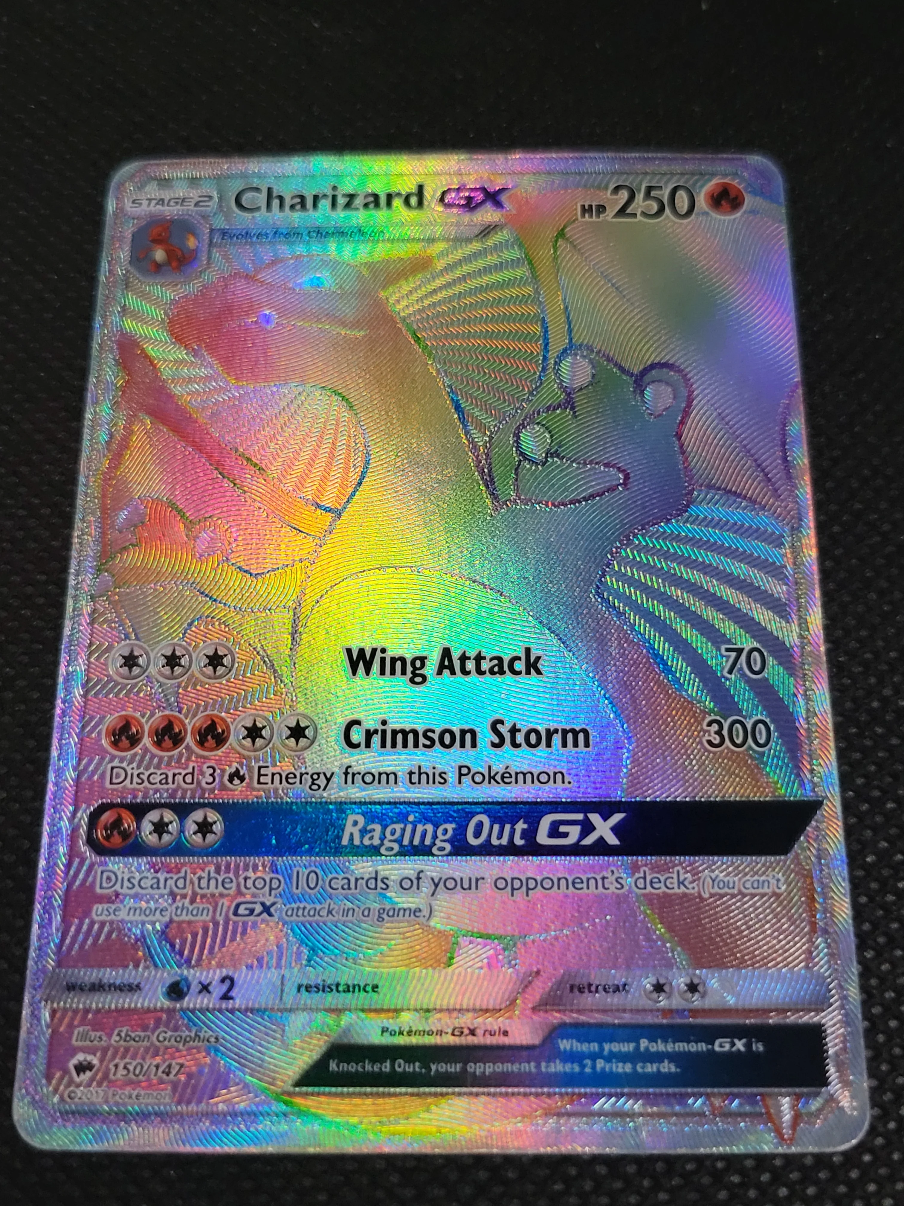 Charizard GX — Damaged|Rare Secret — ID 17435 - Image 3