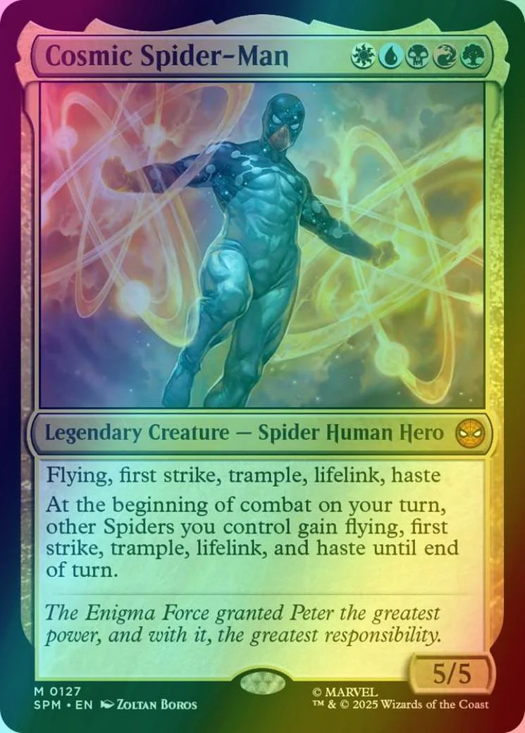 Cosmic Spider-Man [127] [Marvel's Spider-Man] [Foil]