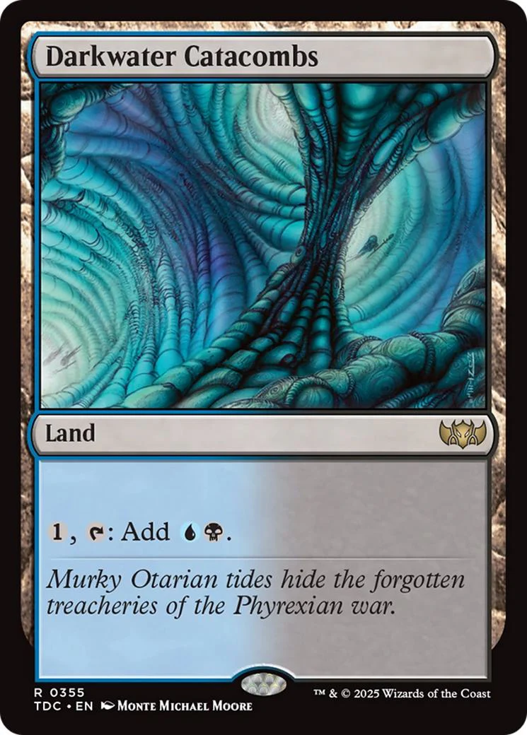 Darkwater Catacombs [355] [Tarkir: Dragonstorm: Commander] [Non-Foil]