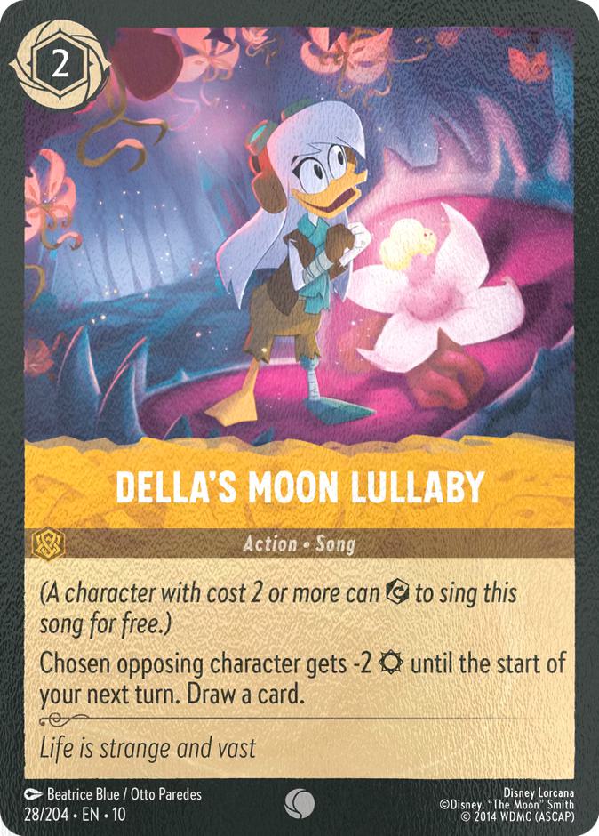 Della's Moon Lullaby - 28/204 [Whispers in the Well] [Cold Foil]