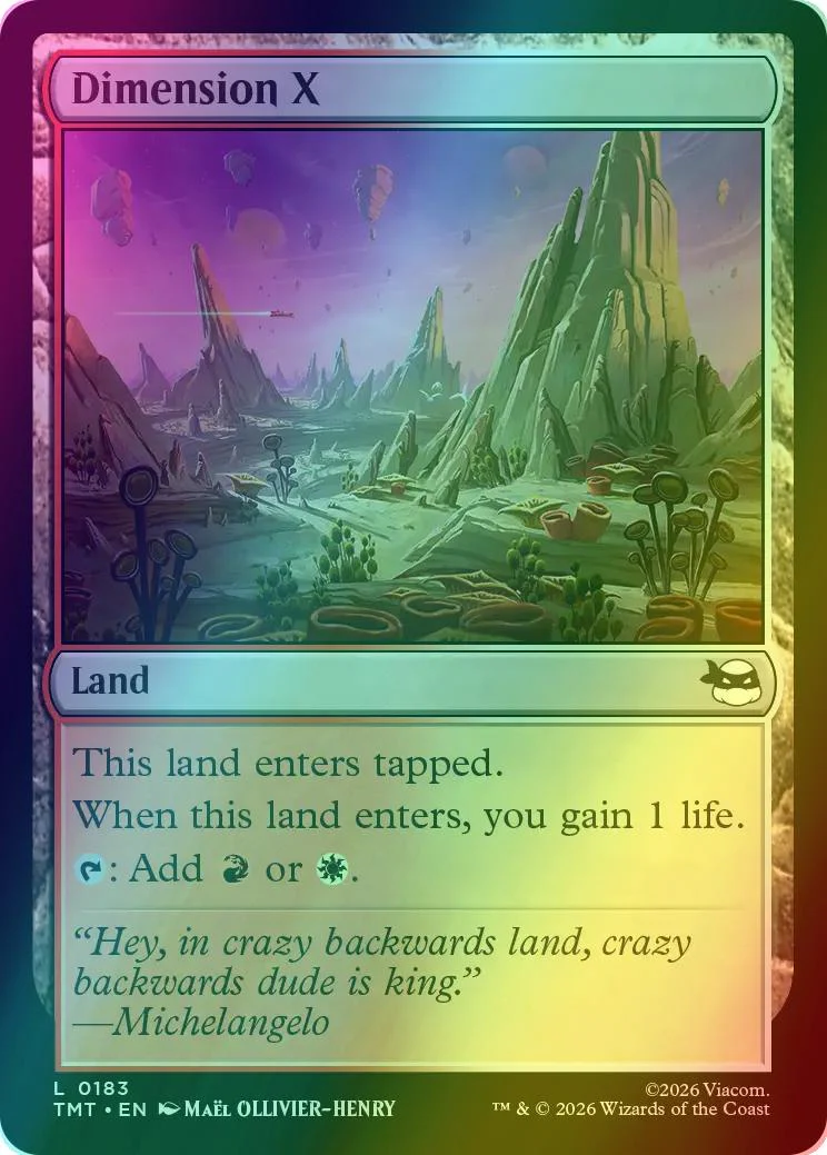 Dimension X [183] [Teenage Mutant Ninja Turtles] [Foil]