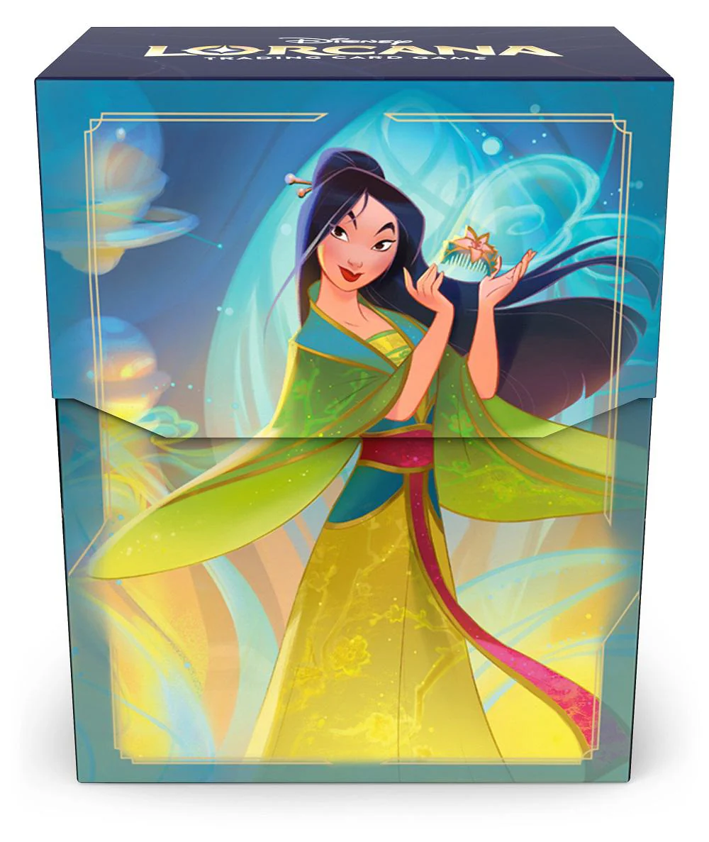 Disney Lorcana Deck Box - 80 - Fabled - Mulan - Considerate Diplomat - Image 2