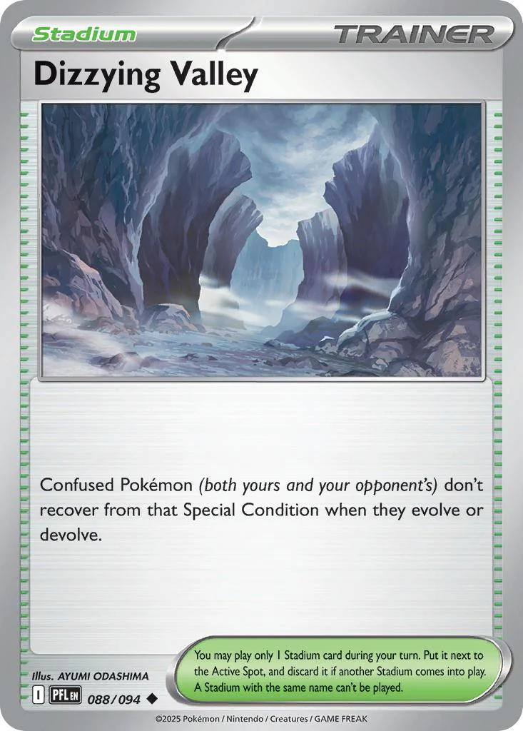 Dizzying Valley - 088/094 - Uncommon [me02-088] [Non-Holo]
