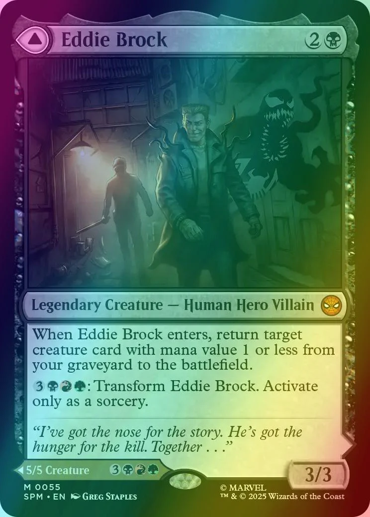 Eddie Brock // Venom, Lethal Protector [55] [Marvel's Spider-Man] [Foil]
