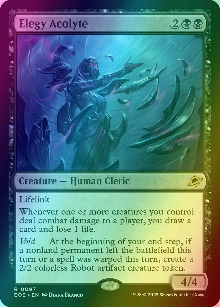 Elegy Acolyte [97] [Edge of Eternities] [Foil]