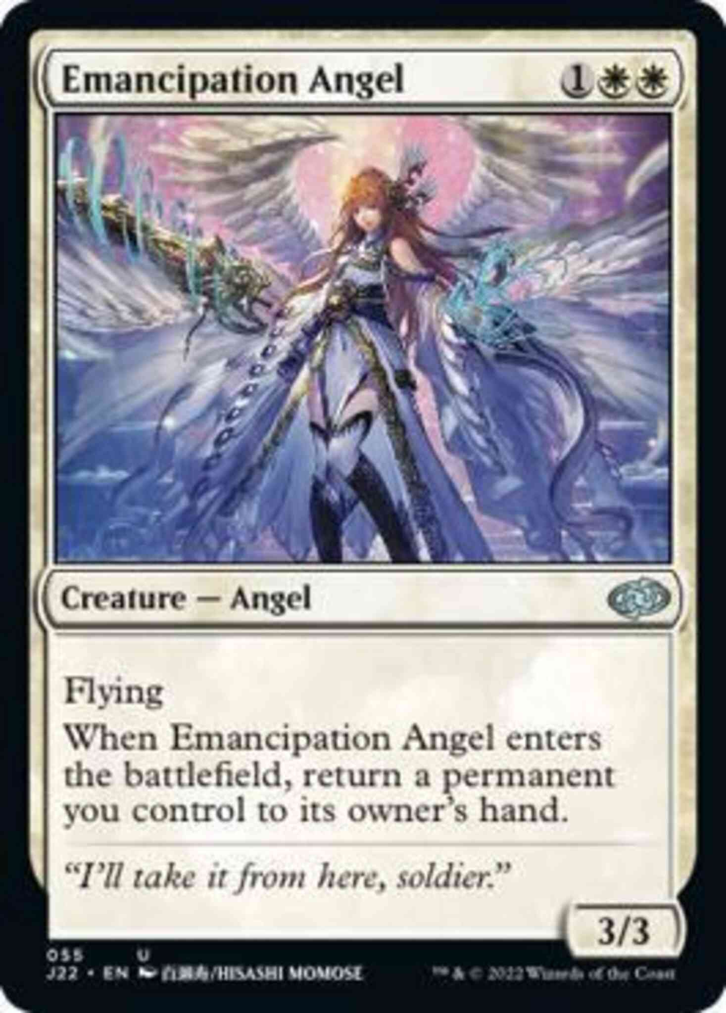 Emancipation Angel [55] [Anime-Inspired Art] [Jumpstart 2022] [Non-Foil]