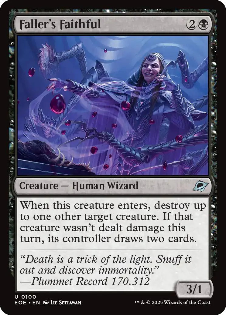 Faller's Faithful [100] [Edge of Eternities] [Non-Foil]