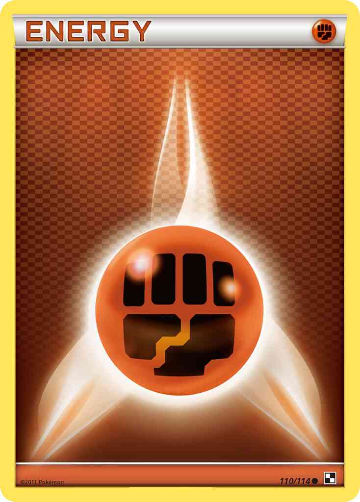 Fighting Energy - 110/114 - Common [bw1-110] [Reverse Holo]