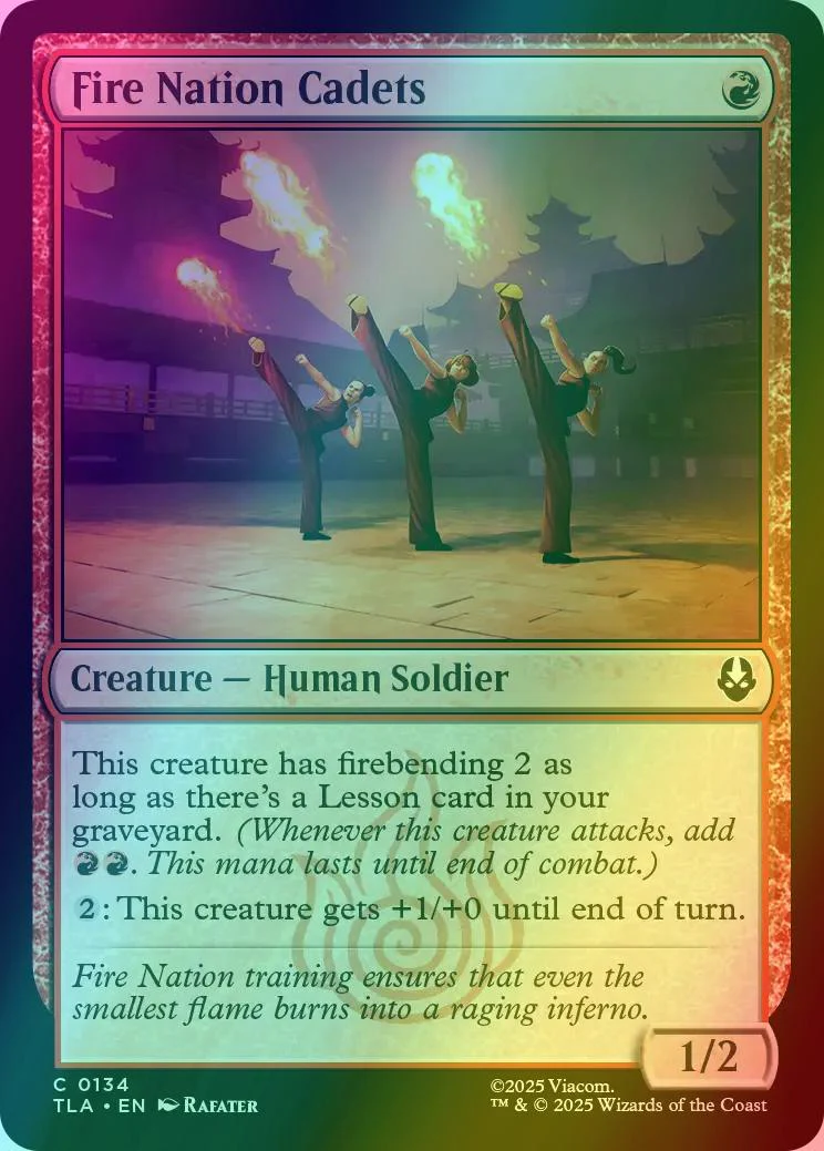 Fire Nation Cadets [134] [Avatar: The Last Airbender] [Foil]