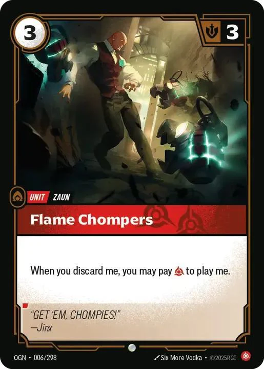 Flame Chompers - 006/298 [Origins] [Non-Foil]