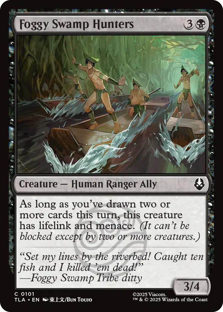 Foggy Swamp Hunters [101] [Avatar: The Last Airbender] [Non-Foil]