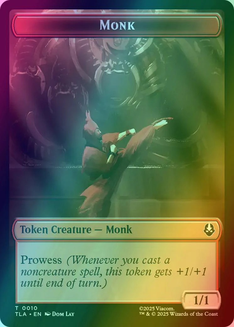 Clue Token (17) // Monk Token (10) [Avatar: The Last Airbender: Tokens] [Foil] - Image 2