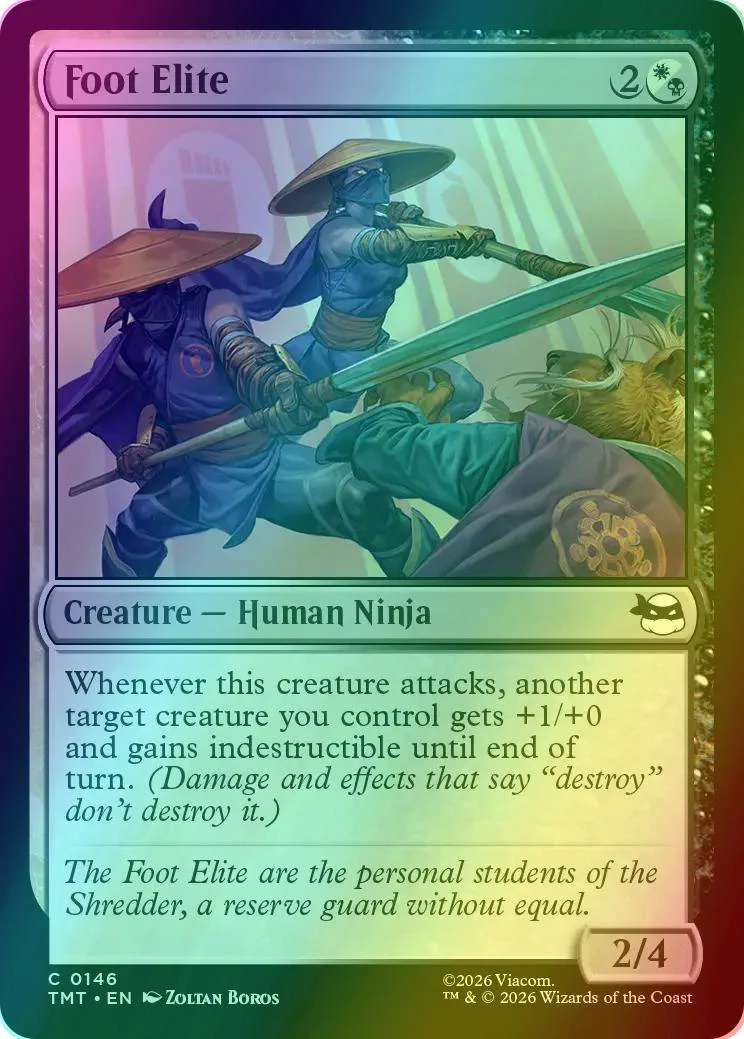 Foot Elite [146] [Teenage Mutant Ninja Turtles] [Foil]
