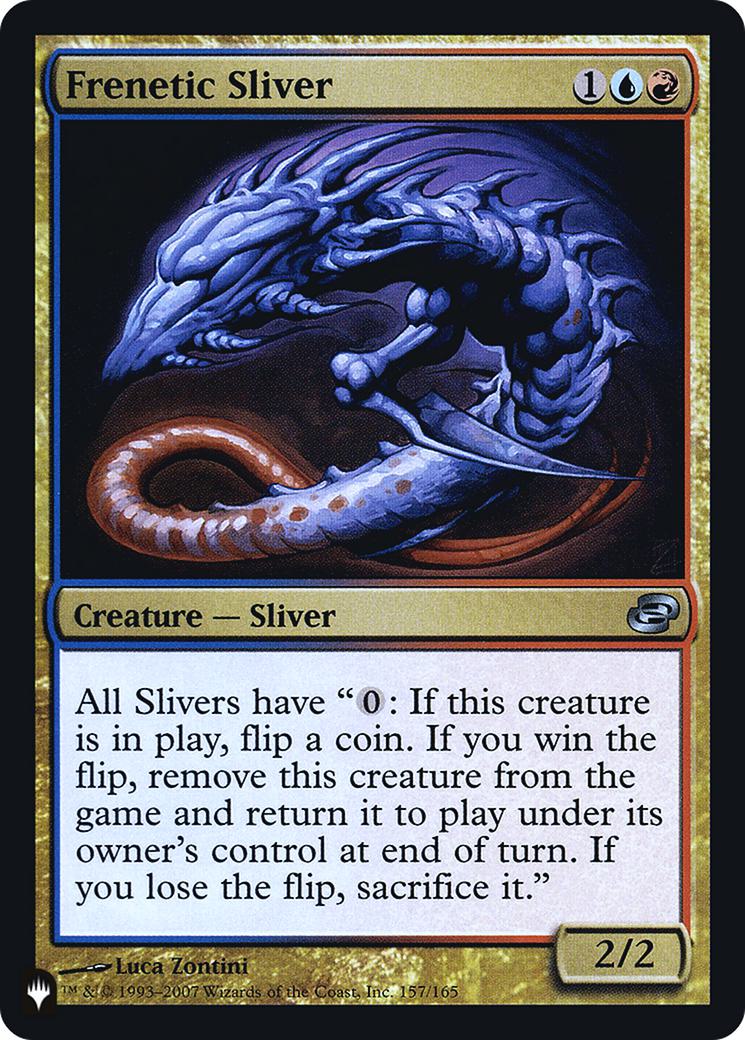 Frenetic Sliver [PLC-157] [The List] [Non-Foil]