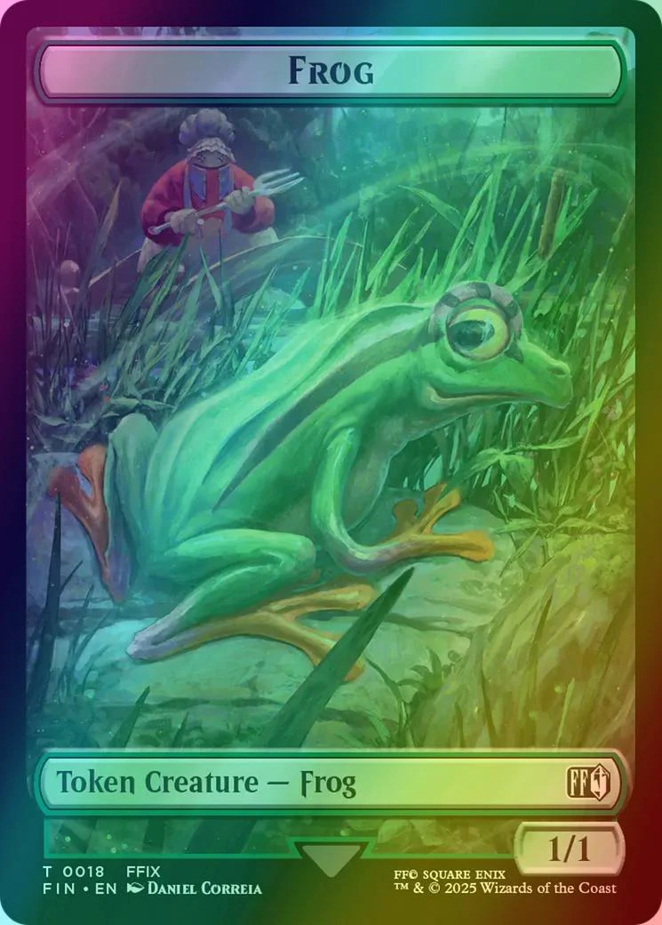 Frog Token (18) // Hero Token (09) [FINAL FANTASY: Tokens] [Foil]