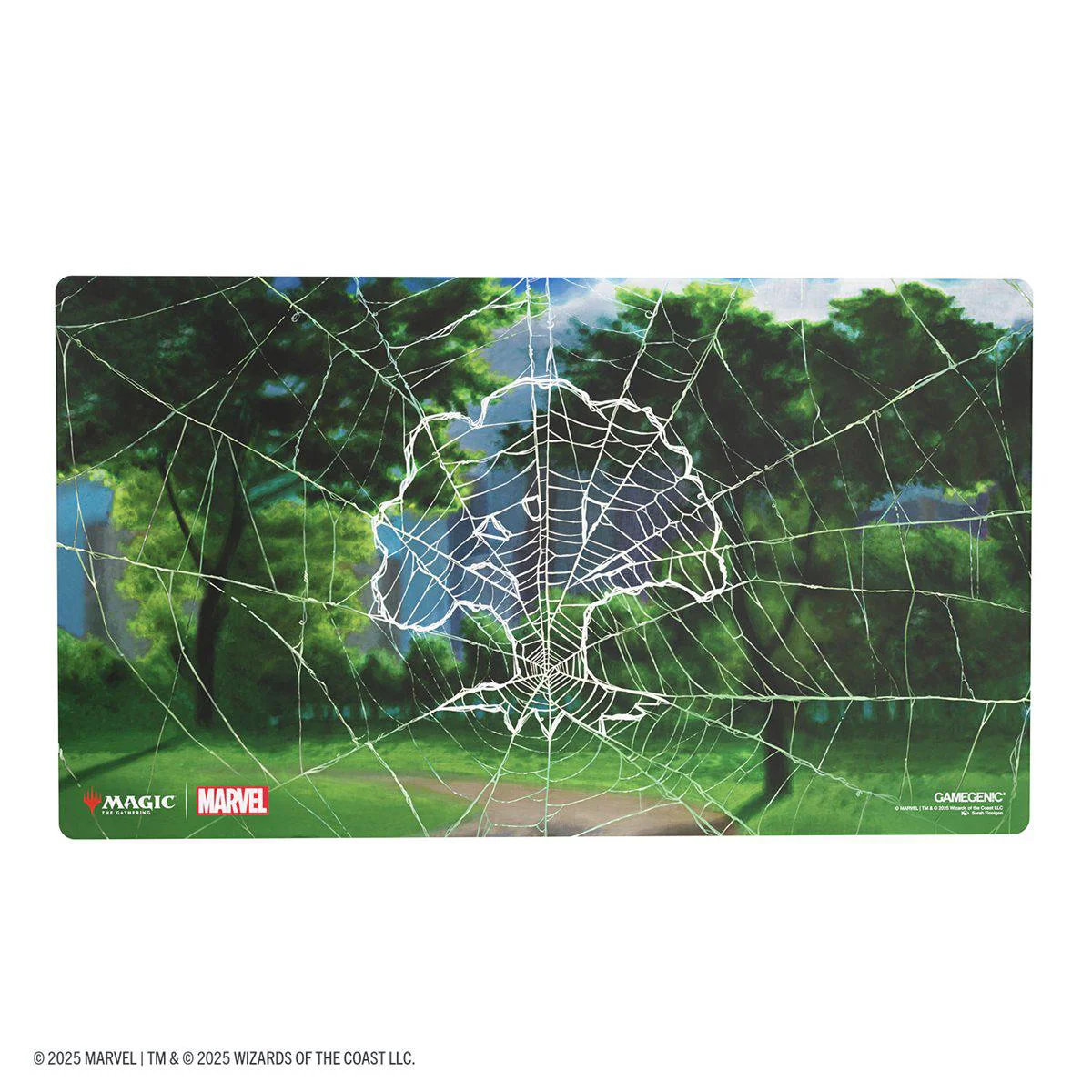 Gamegenic MTG Shiny Playmat - Marvel's Spider-Man - Forest