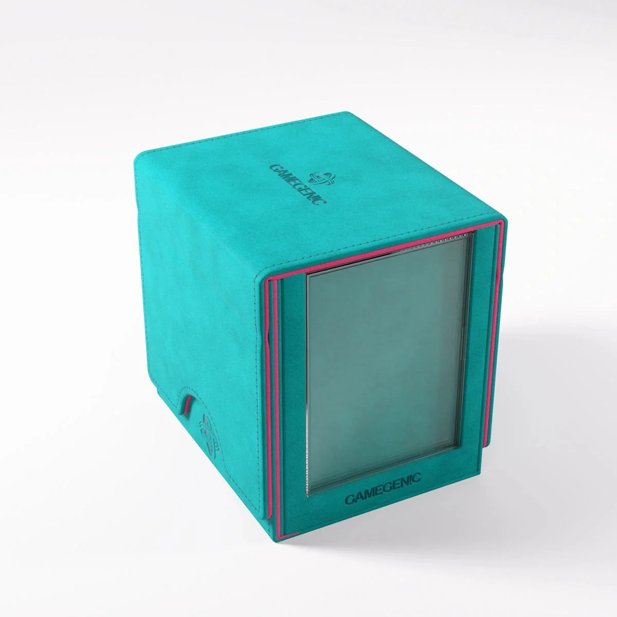 Gamegenic Sidekick Pro XL Convertible Deck Box - 100+ - Teal/Pink
