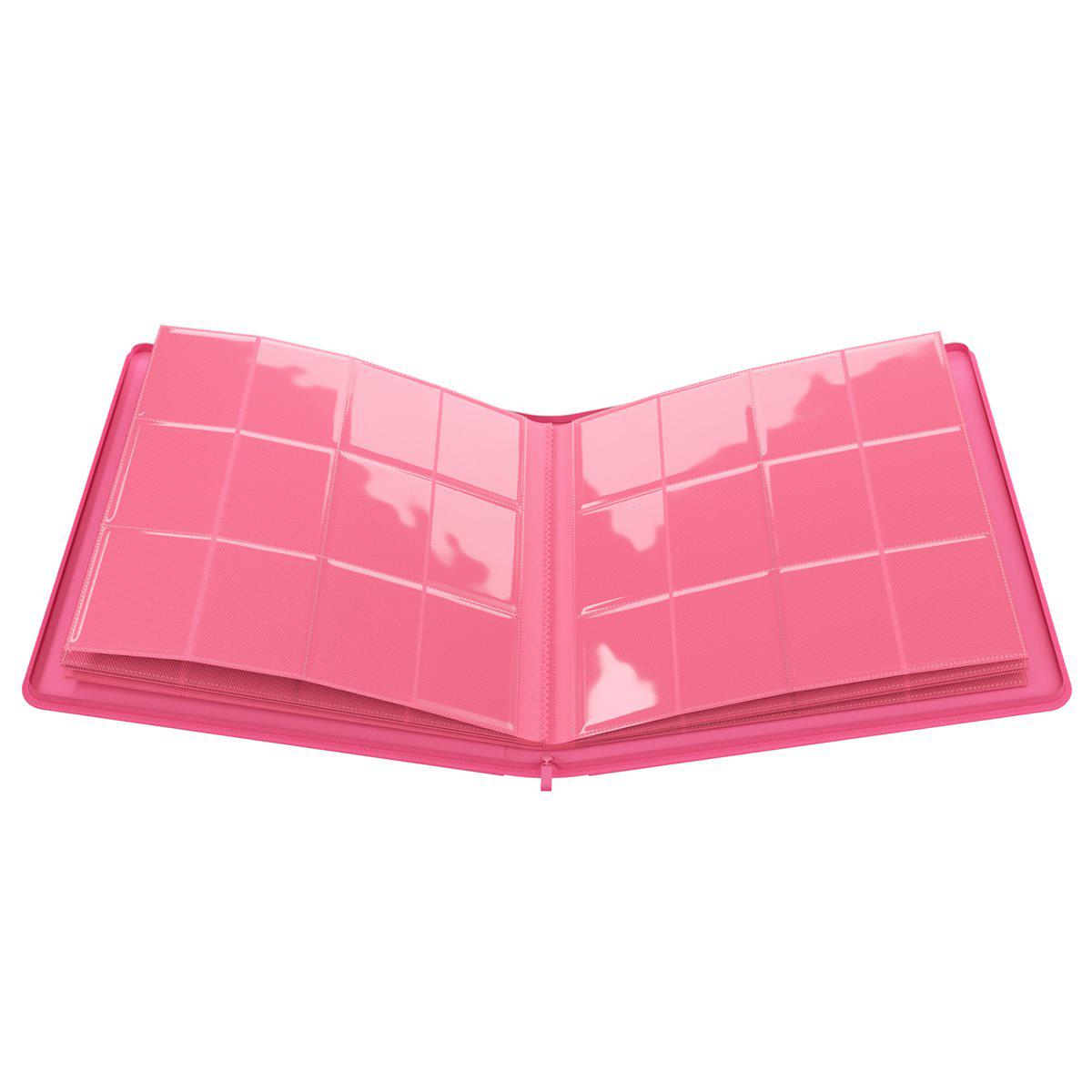 Gamegenic Zip-Up Album - 24-Pocket - Pink - Image 2