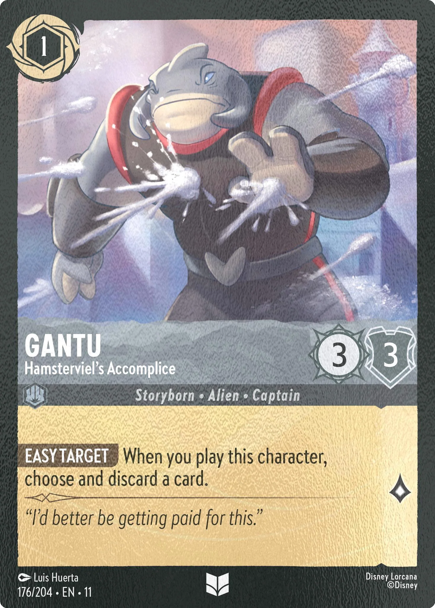 Gantu - Hamsterviel's Accomplice - 176/204 [Winterspell] [Cold Foil]