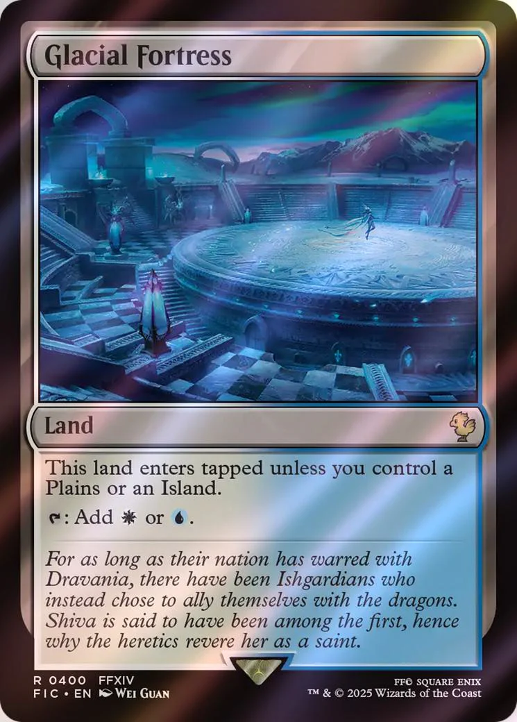 Glacial Fortress [400] [FINAL FANTASY: Commander] [Surge Foil]