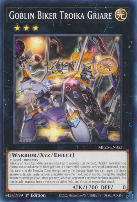 Goblin Biker Troika Griare - MP25-EN353 - Common - 1st Edition