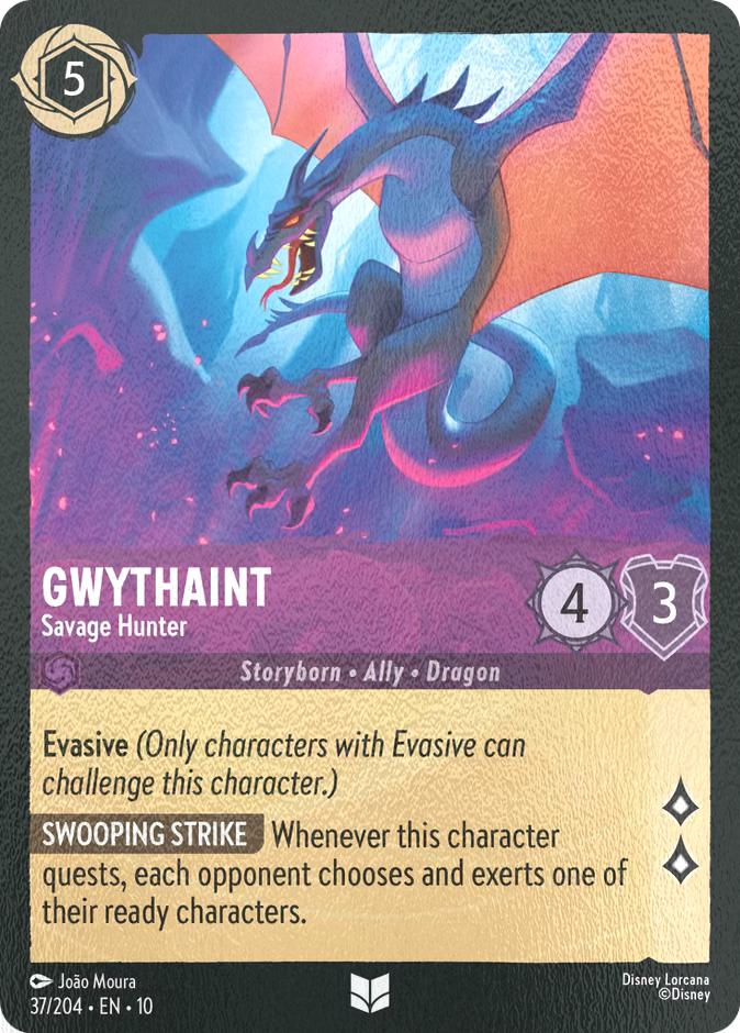 Gwythaint - Savage Hunter - 37/204 [Whispers in the Well] [Cold Foil]