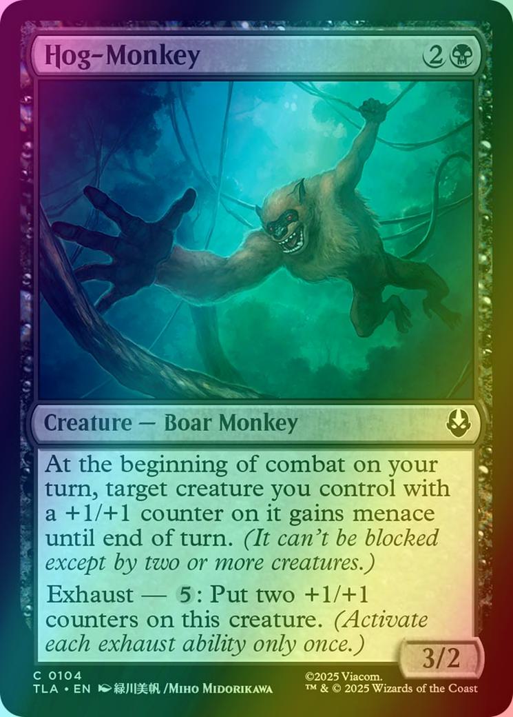 Hog-Monkey [104] [Avatar: The Last Airbender] [Foil]