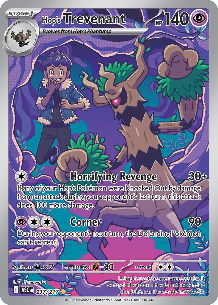 Hop's Trevenant - 237/217 - Illustration Rare [me025-237] [Ultra]