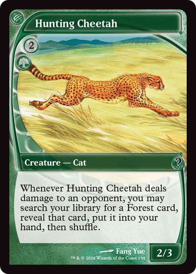 Hunting Cheetah [134] [Future Frame] [Mystery Booster 2] [Non-Foil]