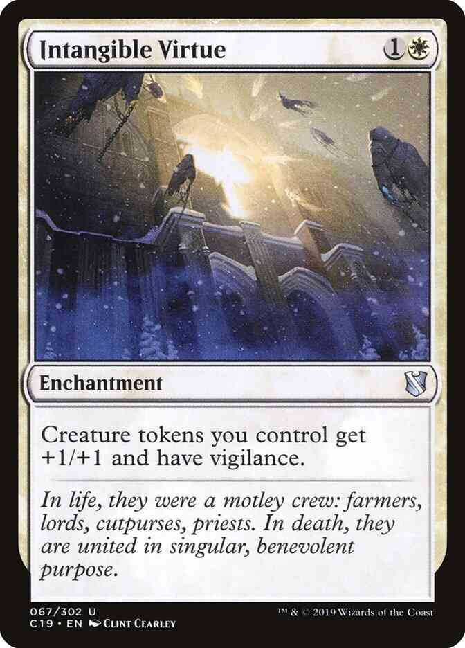 Intangible Virtue [67] [Commander 2019] [Non-Foil]
