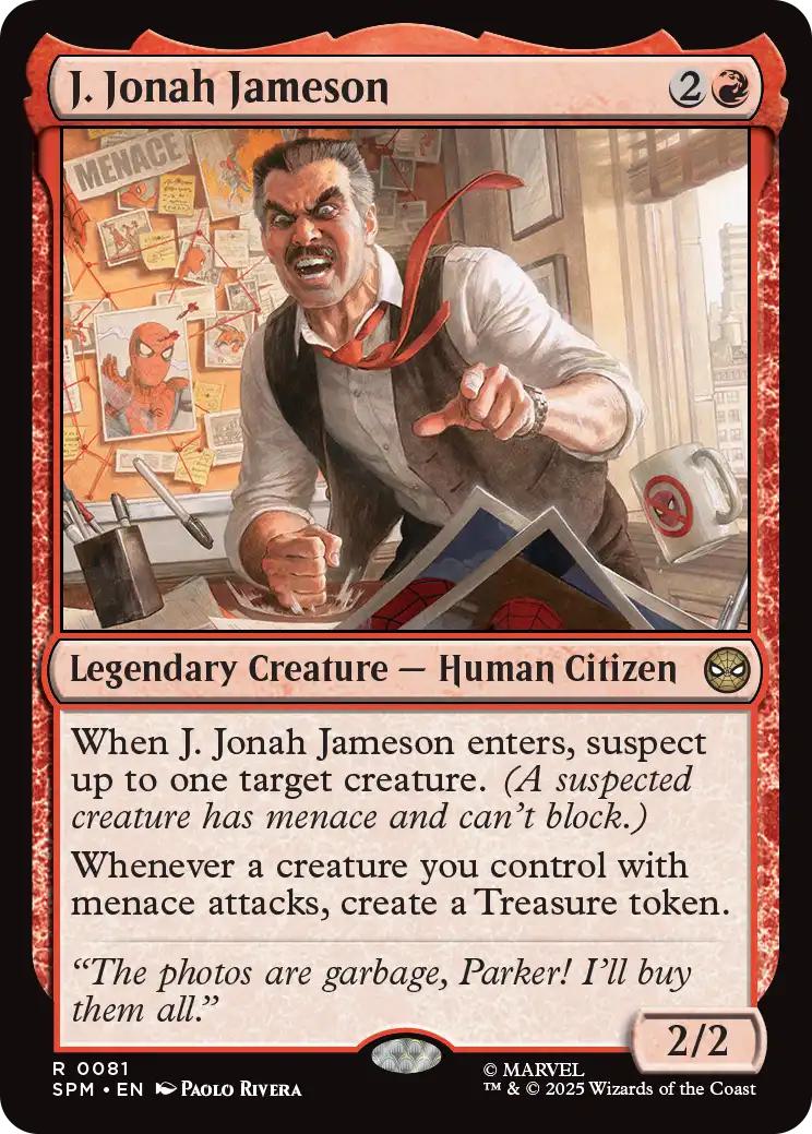 J. Jonah Jameson [81] [Marvel's Spider-Man] [Non-Foil]