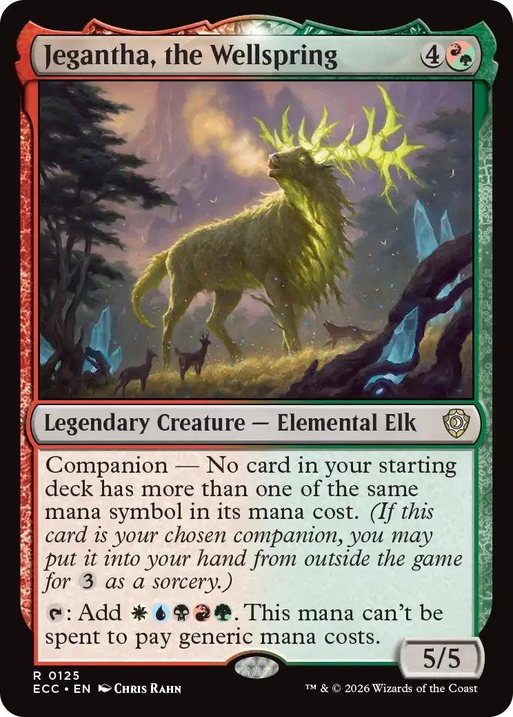Jegantha, the Wellspring [125] [Lorwyn Eclipsed: Commander] [Non-Foil]