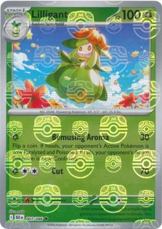 Lilligant - Master Ball Pattern - 007/086 - Uncommon [sv105b-007] [Reverse Holo]