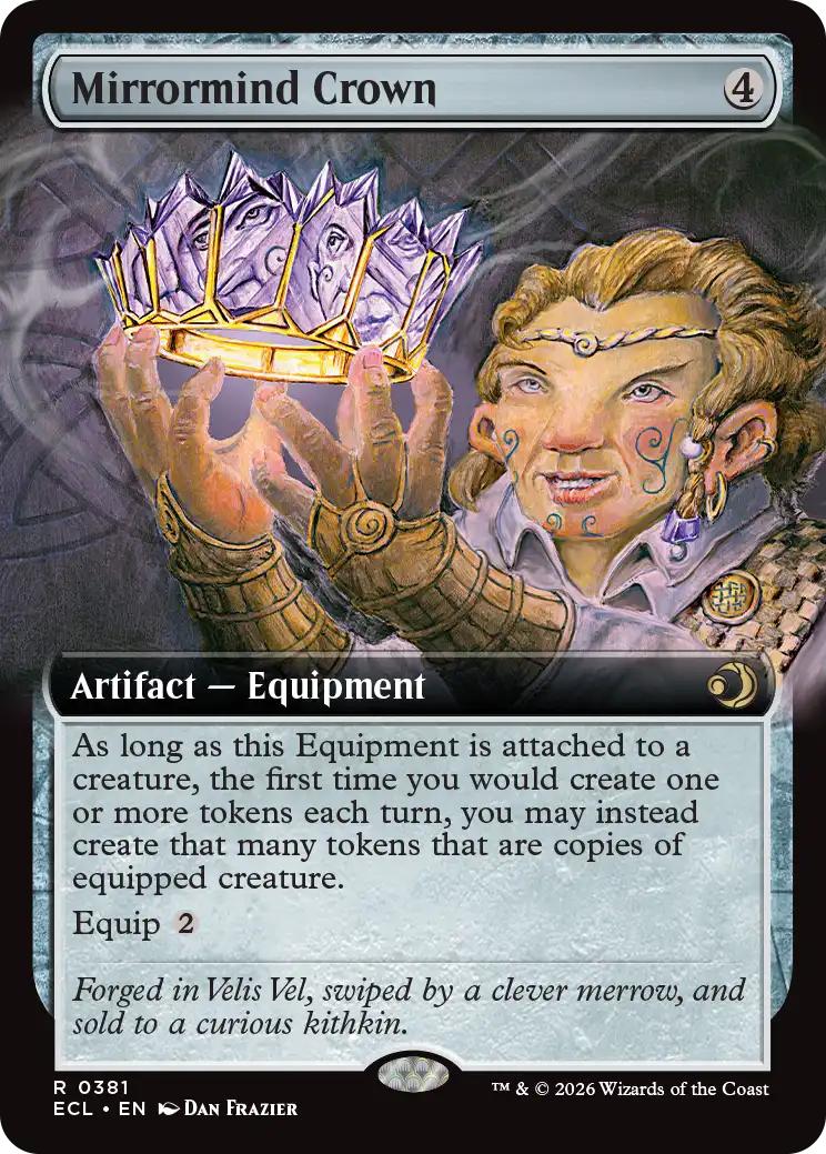 Mirrormind Crown [381] [Extended Art] [Lorwyn Eclipsed] [Non-Foil]