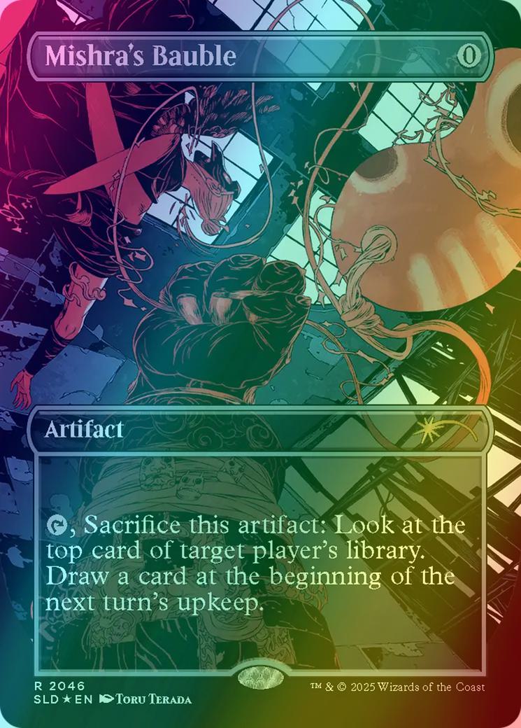 Mishra's Bauble [2046] [Borderless] [VROOM] [Secret Lair Drop] [Raised Foil]