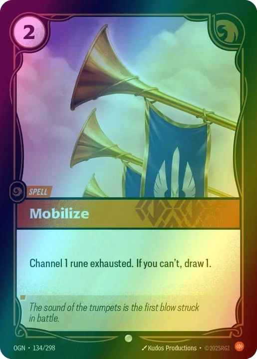 Mobilize - 134/298 [Origins] [Foil]