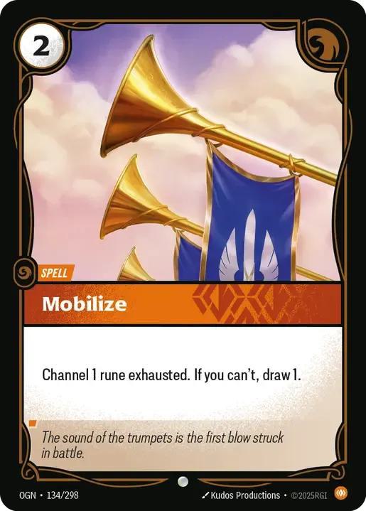 Mobilize - 134/298 [Origins] [Non-Foil]