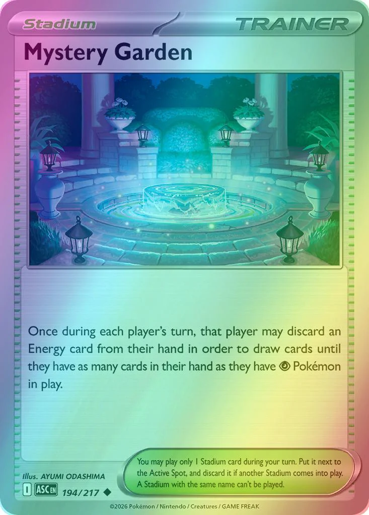 Mystery Garden - 194/217 - Uncommon [me025-194] [Reverse Holo]