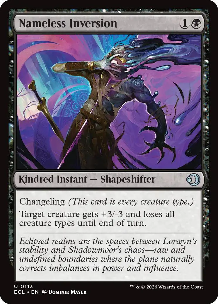 Nameless Inversion [113] [Lorwyn Eclipsed] [Non-Foil]
