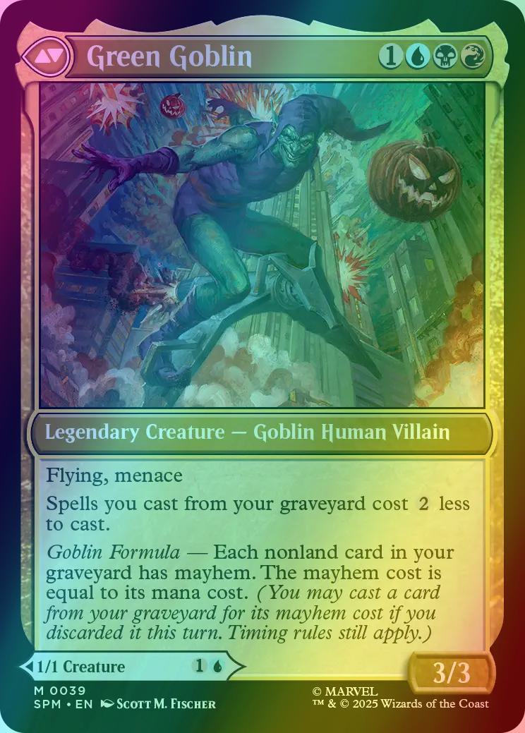 Norman Osborn // Green Goblin [39] [Marvel's Spider-Man] [Foil] - Image 2