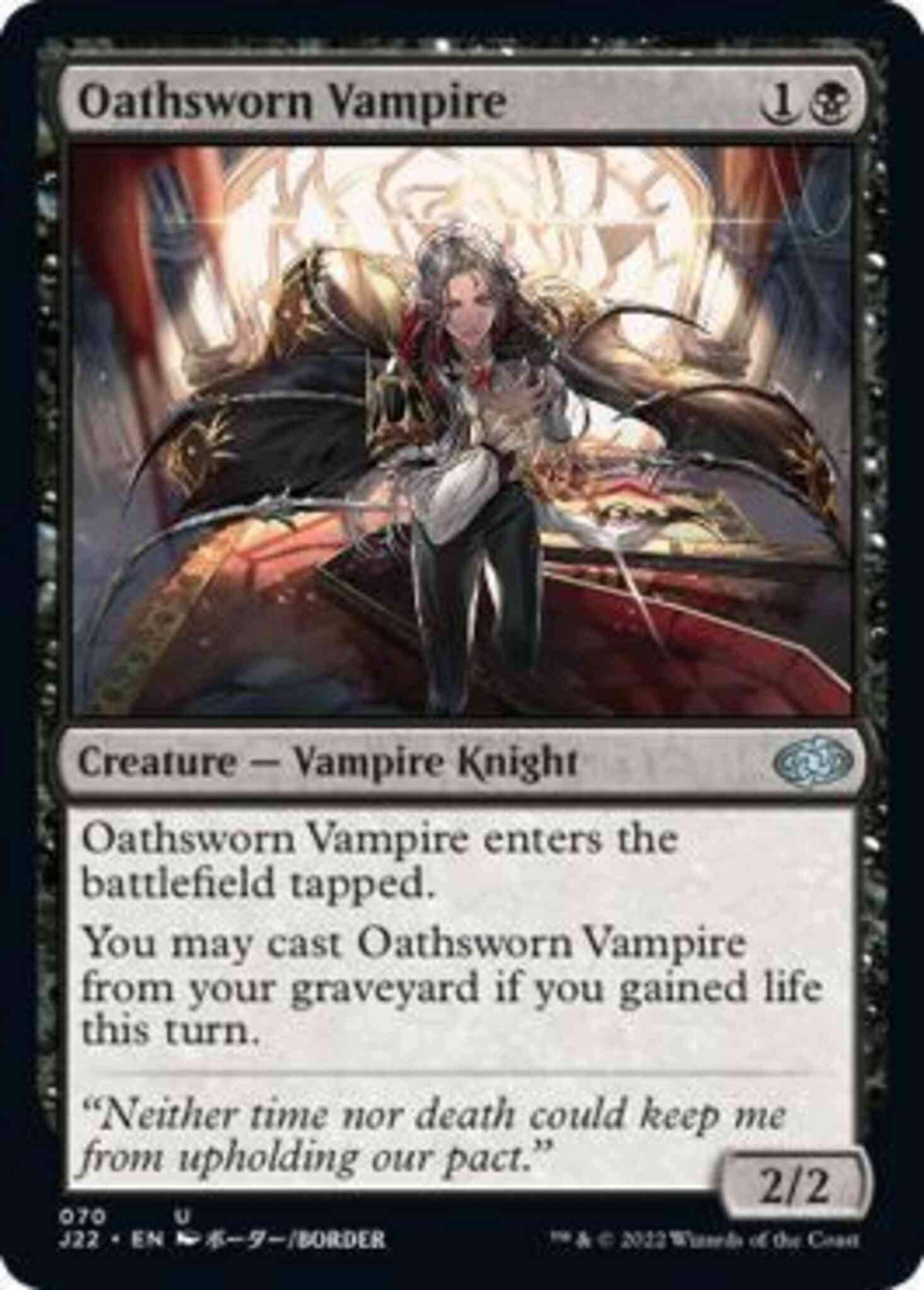 Oathsworn Vampire [70] [Anime-Inspired Art] [Jumpstart 2022] [Non-Foil]
