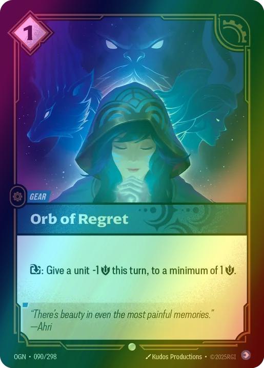 Orb of Regret - 090/298 [Origins] [Foil]